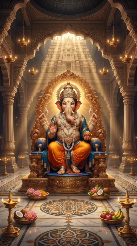 Lord Ganesha status preview