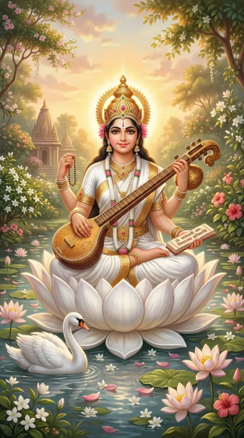 Goddess Saraswati